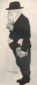Caricatura de Castro Rebelo, 1923